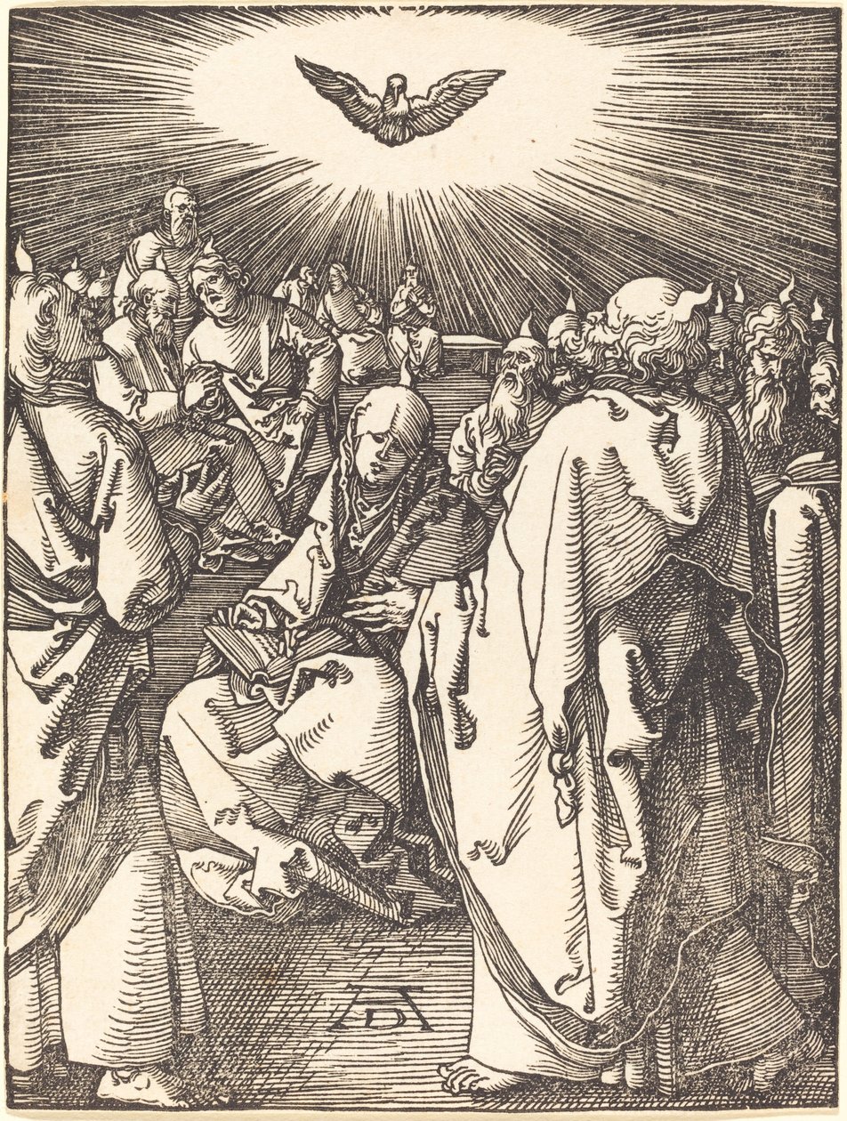 Pingst av Albrecht Dürer