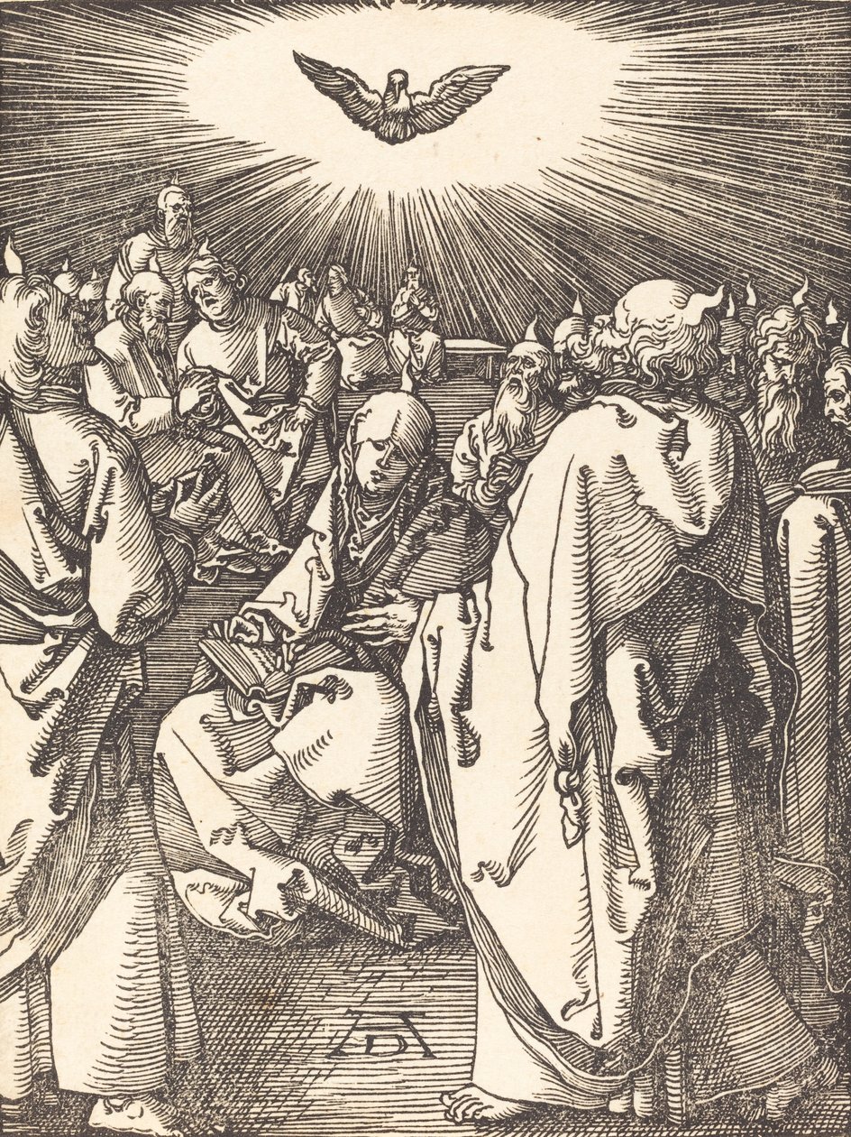 Pingst, troligen ca. 15091510. av Albrecht Dürer