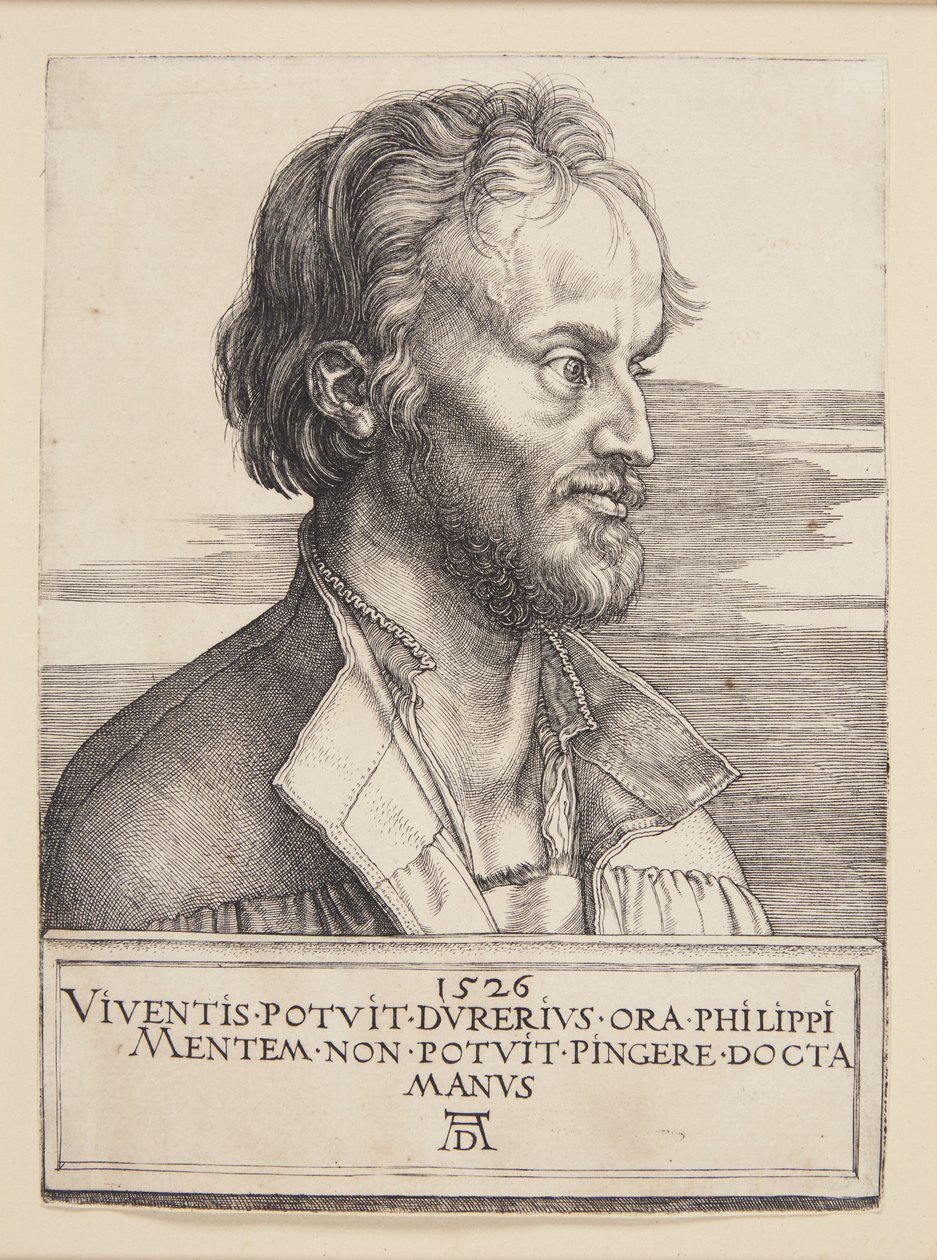 Philip Melanchthon av Albrecht Dürer