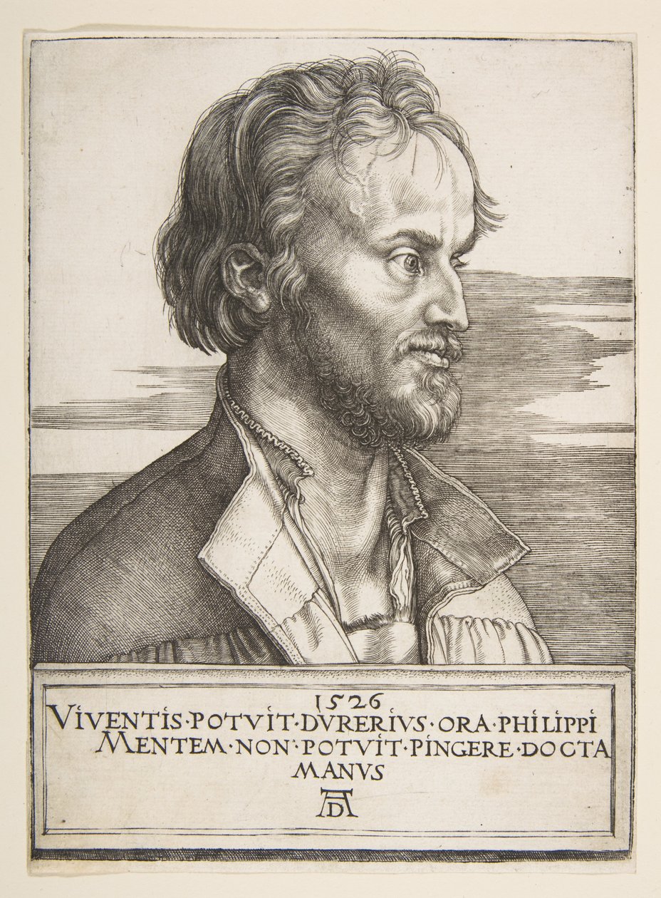 Philip Melanchthon av Albrecht Dürer