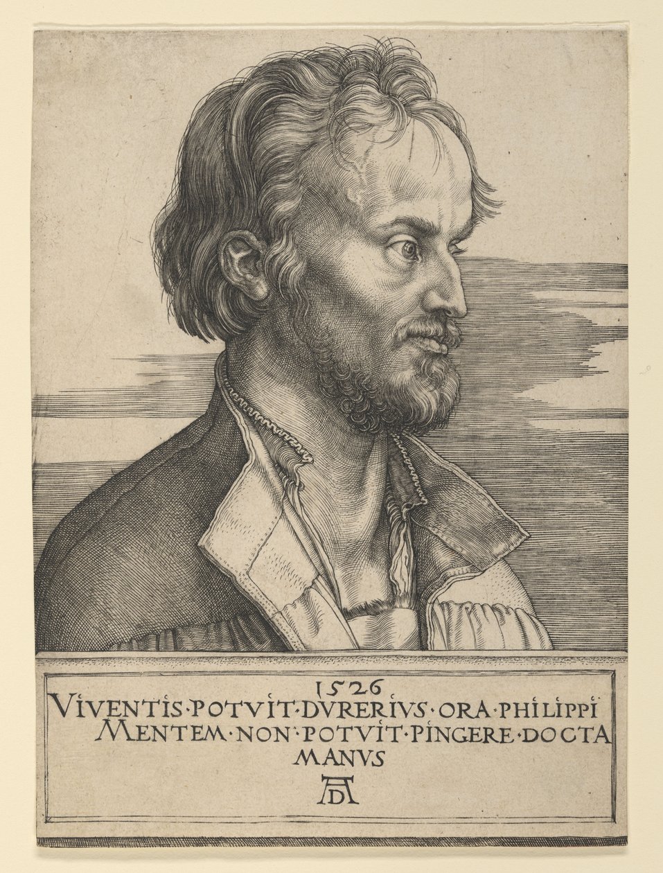Filip Melanchthon av Albrecht Dürer