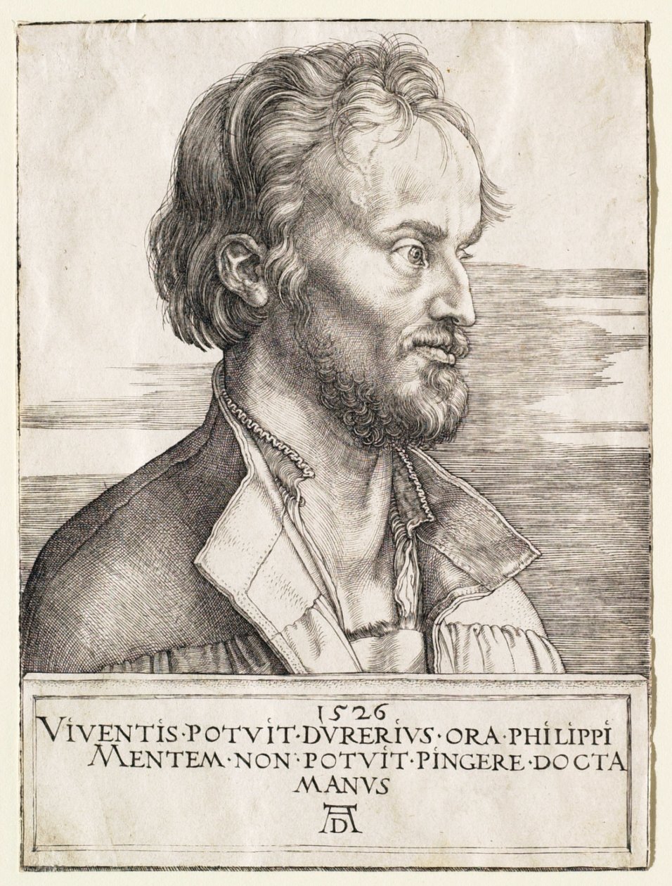 Philipp Melanchthon av Albrecht Dürer