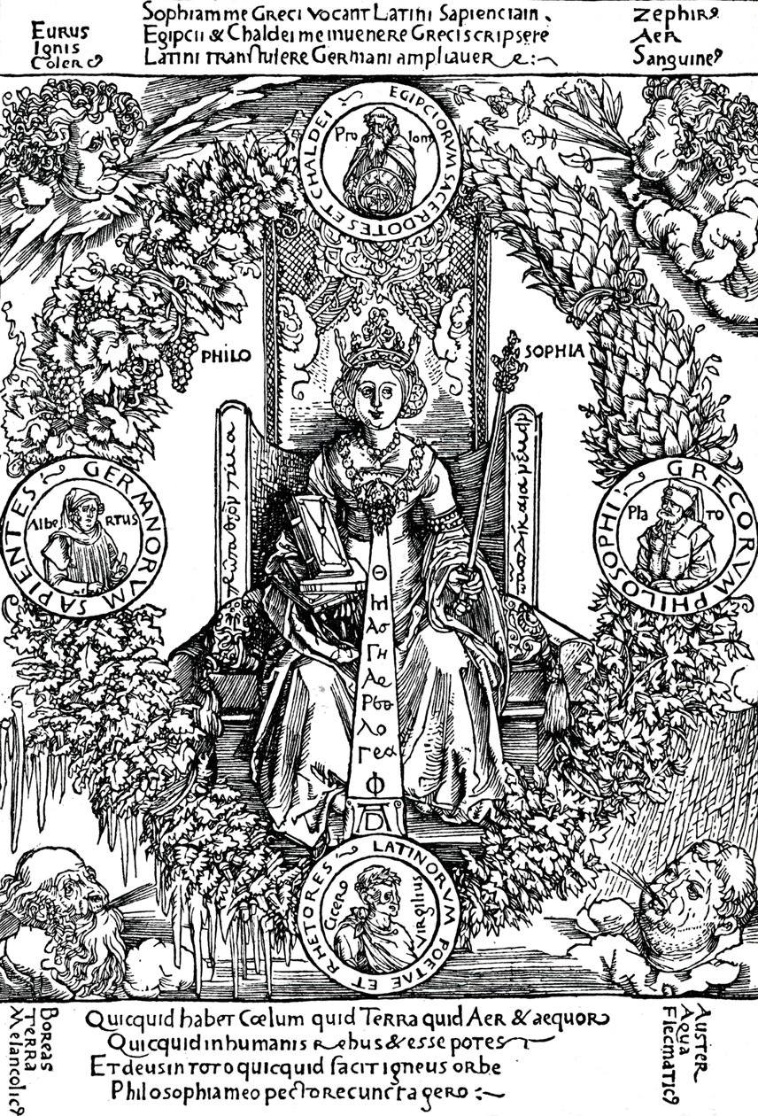 Filosofi, 1502 1906 av Albrecht Dürer