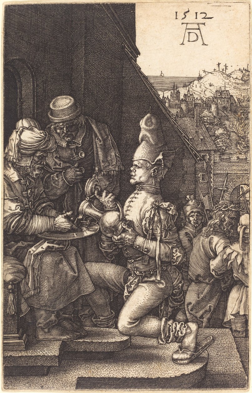 Pilatus som tvättar sina händer av Albrecht Dürer