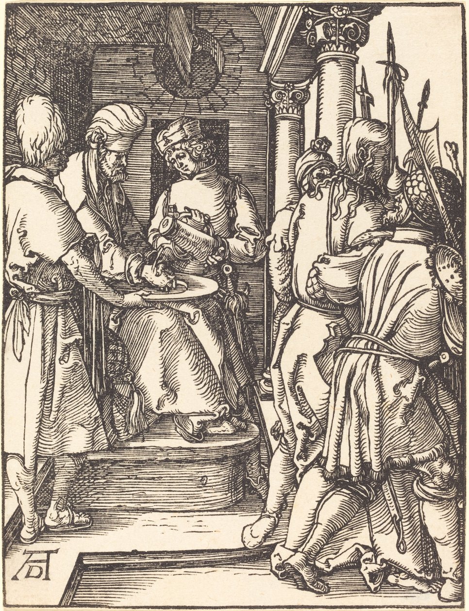 Pilatus som tvättar sina händer av Albrecht Dürer