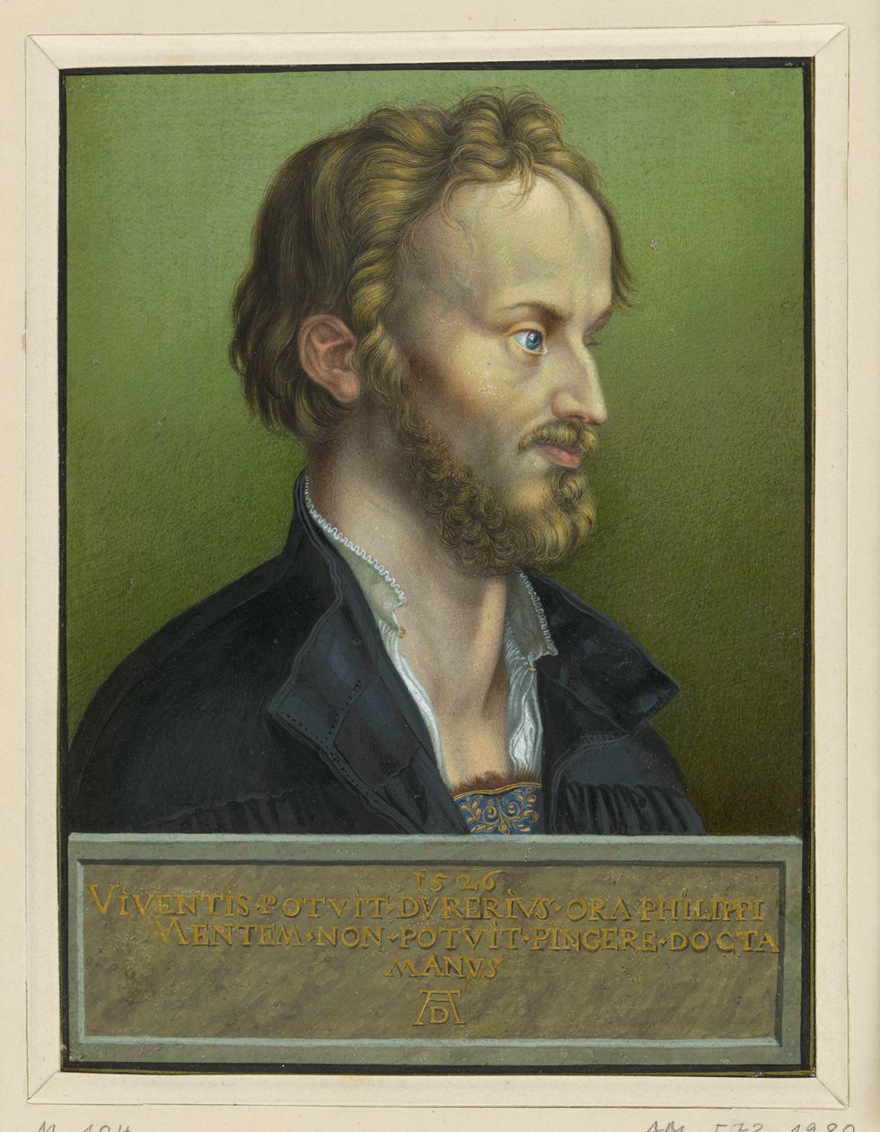 Porträtt av Philipp Melanchthon av Albrecht Dürer