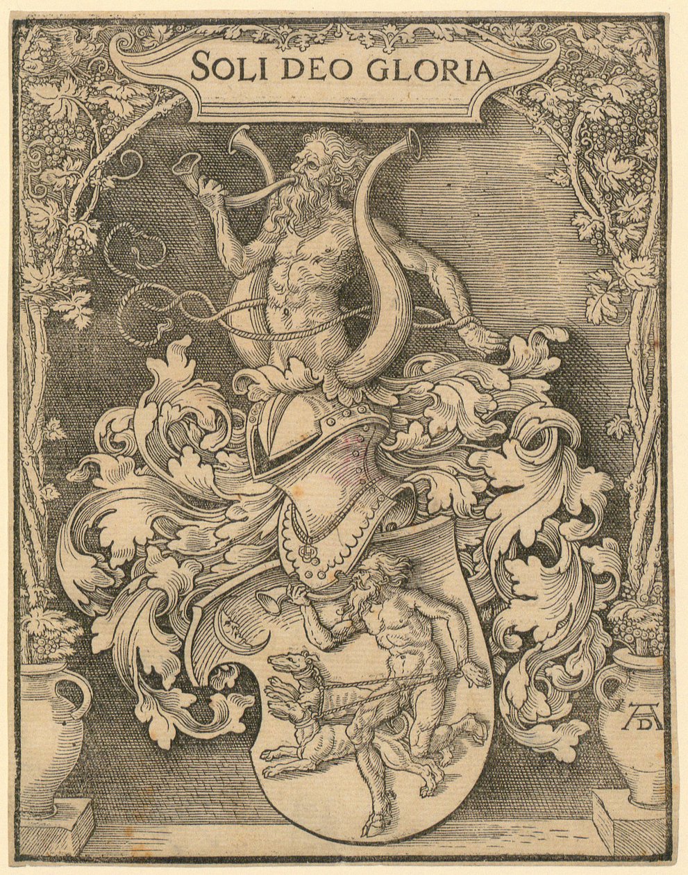 Porträtt av Albrecht Dürer av Albrecht Dürer