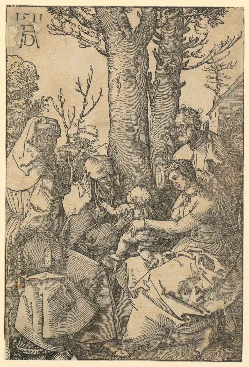 Porträtt av kardinal Albrecht av Brandenburg av Albrecht Dürer
