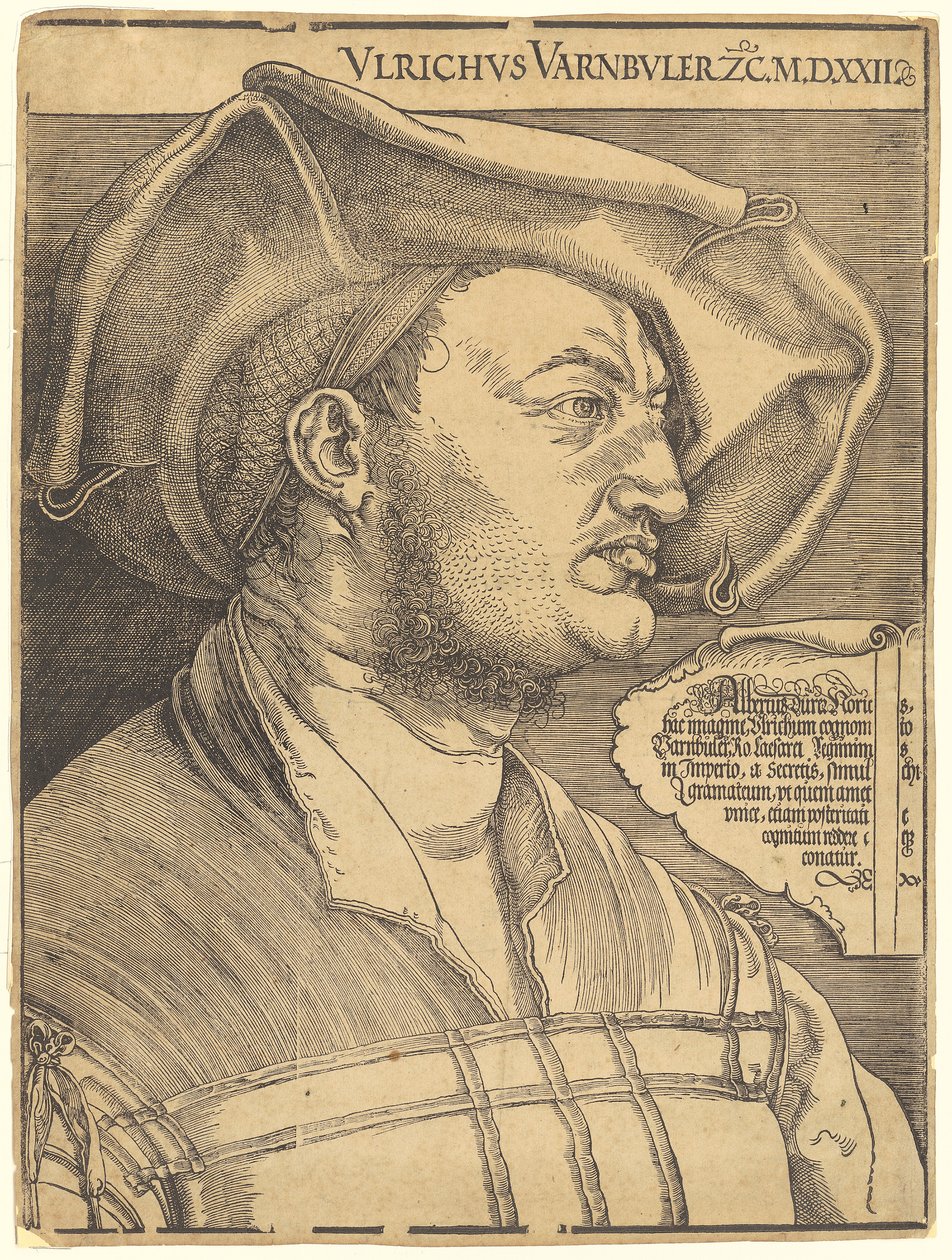Porträtt av Ulrich Varnbüler av Albrecht Dürer