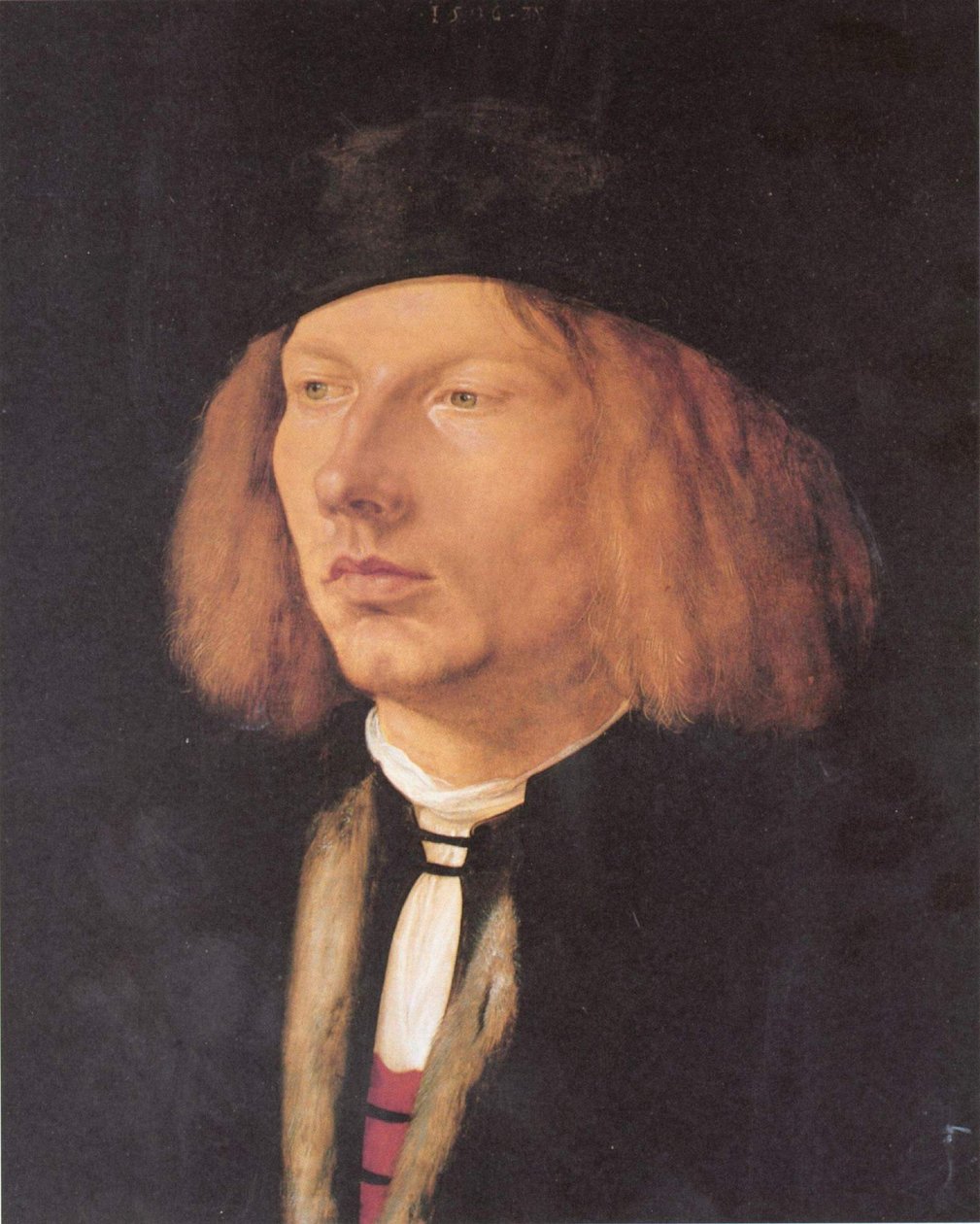 Porträtt av Burkard von Speyer av Albrecht Dürer