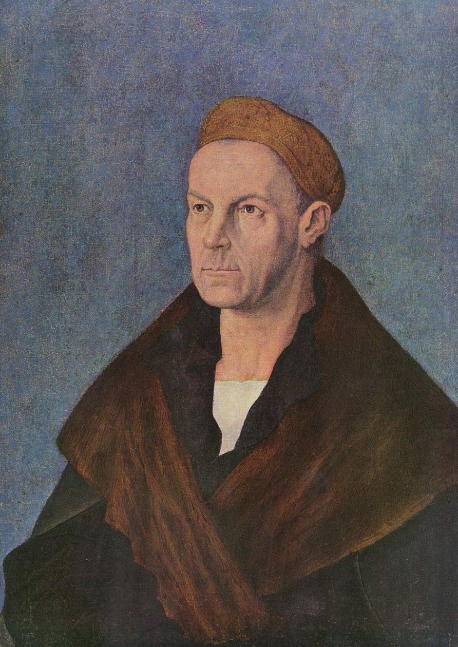 Porträtt av Jakob Fugger den rike av Albrecht Dürer