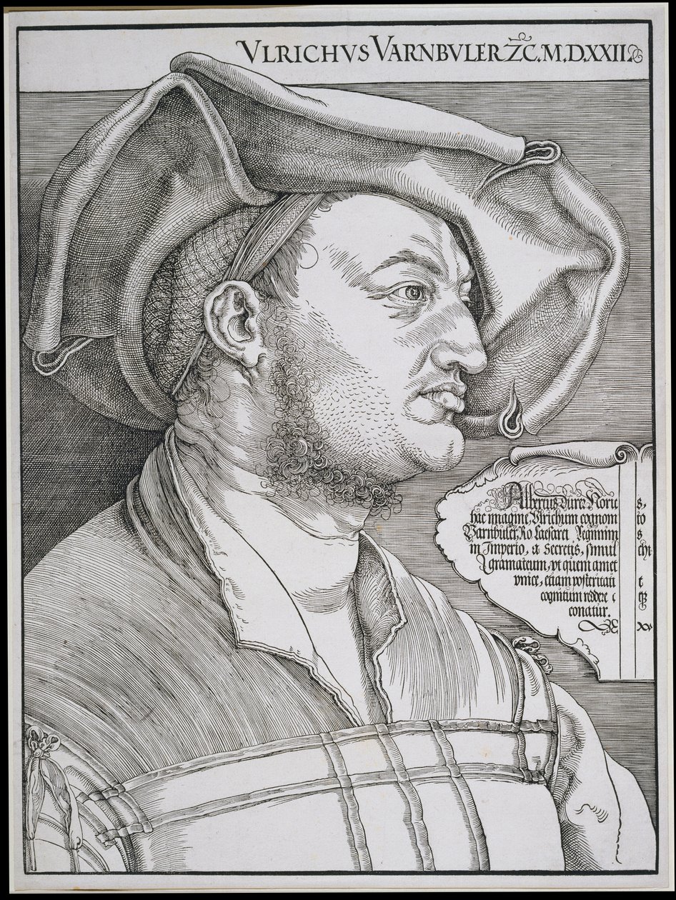 Porträtt av Ulrich Varnbüler av Albrecht Dürer