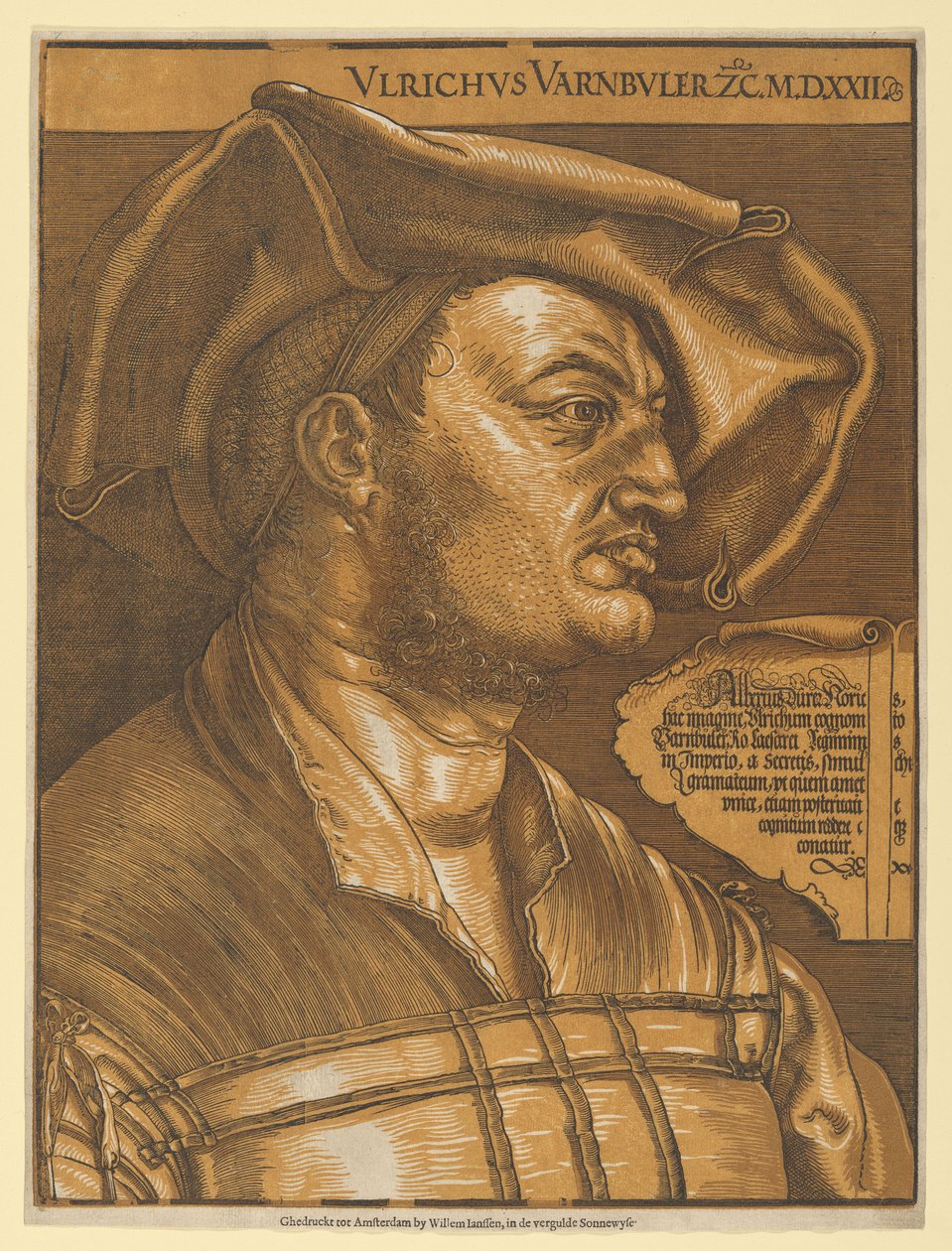 Porträtt av Ulrich Varnbüler av Albrecht Dürer
