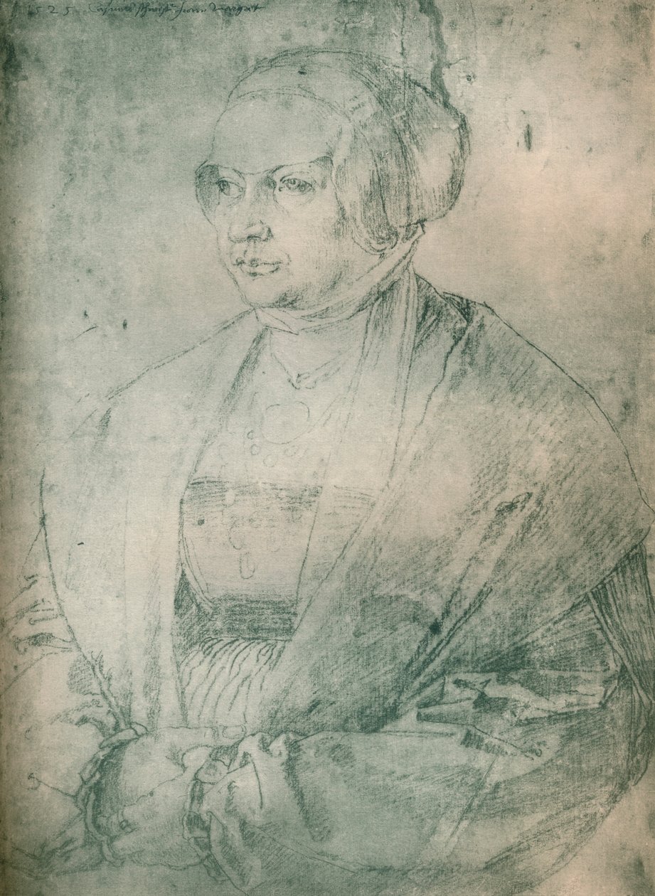 Porträtt av en dam, c1500-1520, 1903 av Albrecht Dürer