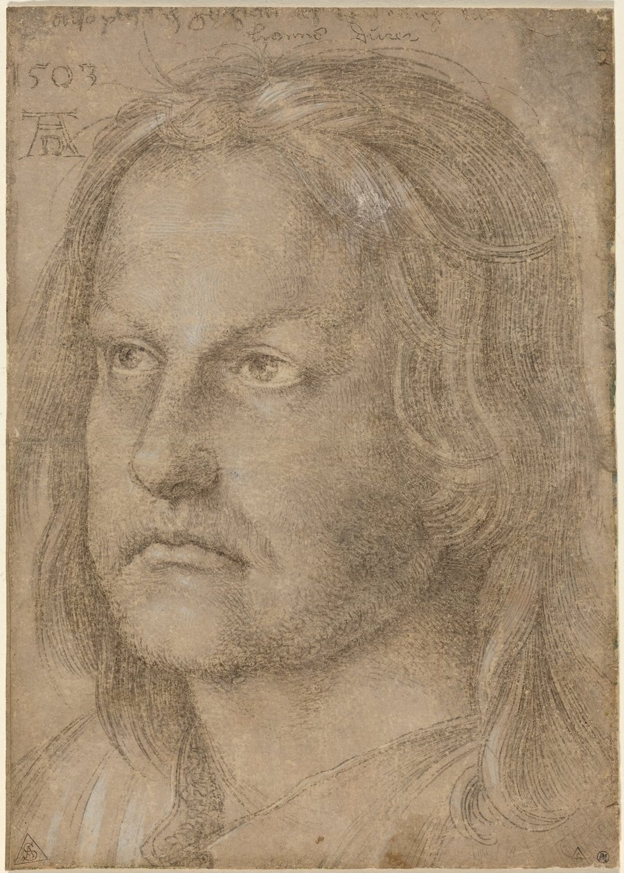 Porträtt av en man av Albrecht Dürer