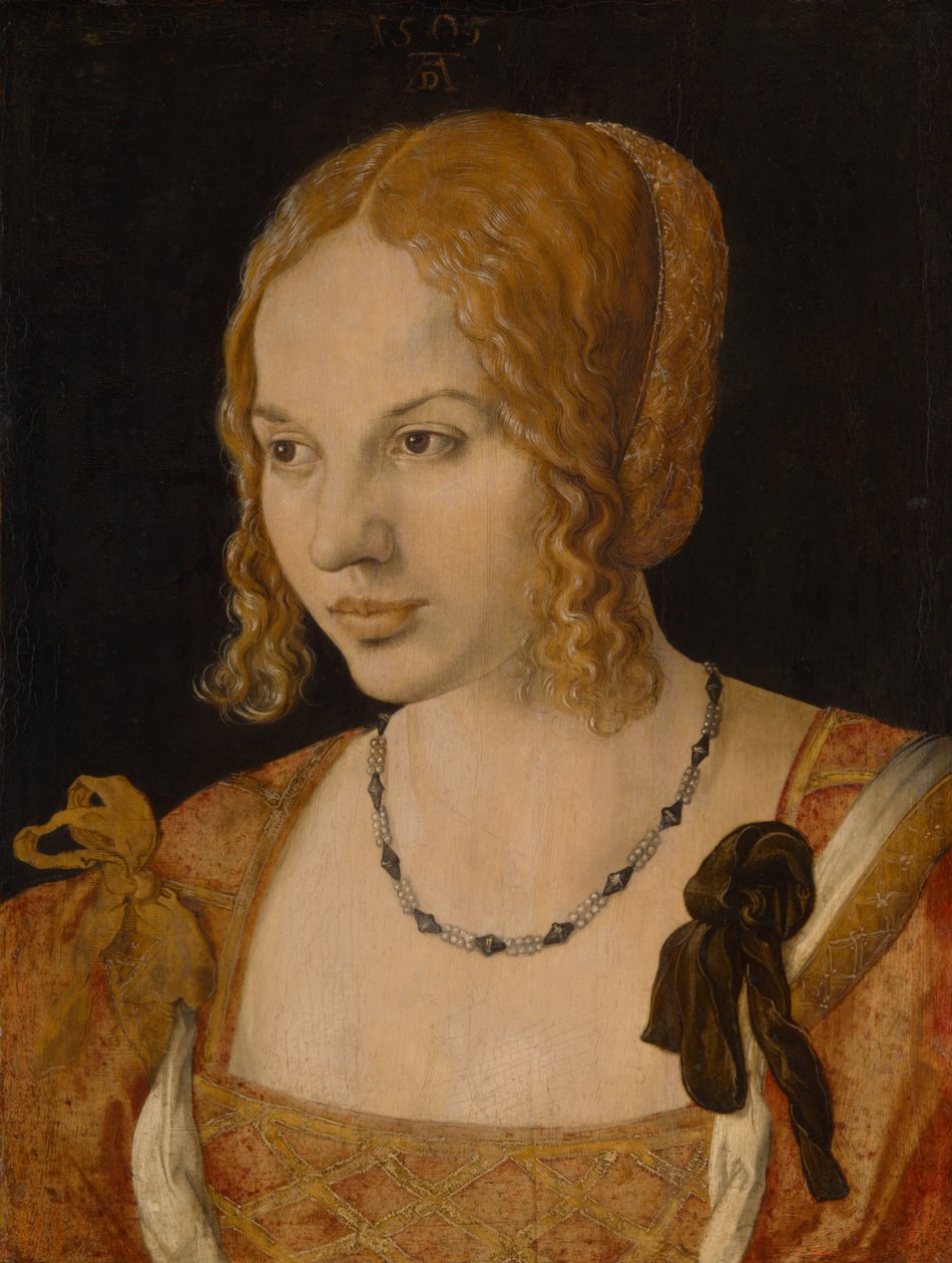 Porträtt av en ung venetiansk kvinna, 1505 av Albrecht Dürer