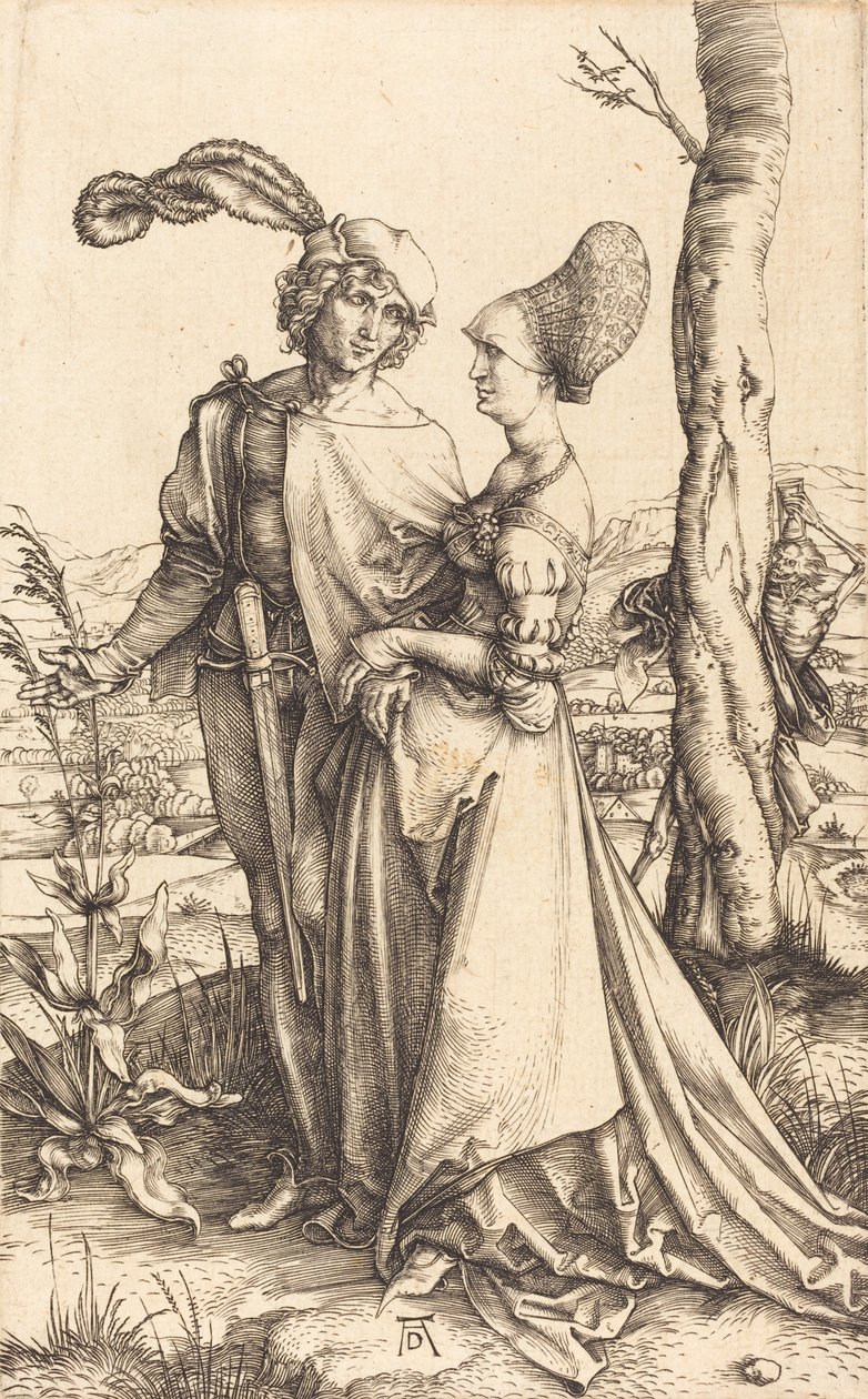 Promenade, c. 1497. av Albrecht Dürer