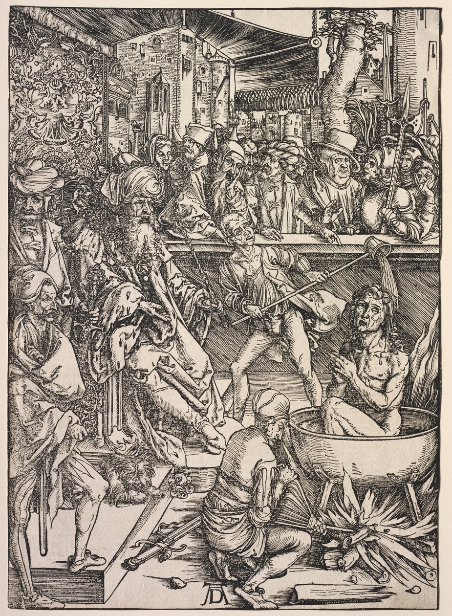 Johannes uppenbarelse: St. Johannes martyrskap av Albrecht Dürer