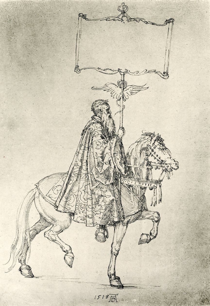 Rider gubbe av Albrecht Dürer