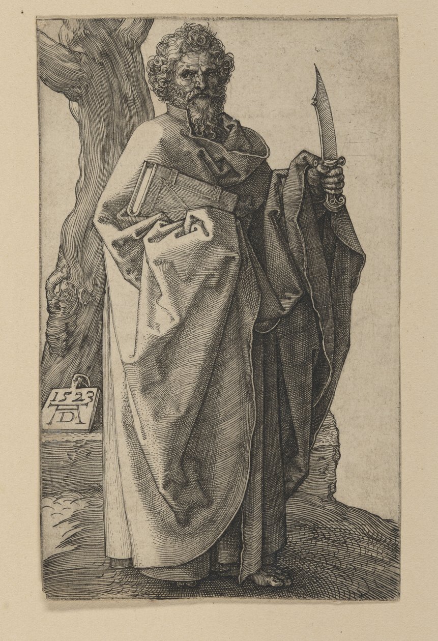 Sankt Bartolomaios av Albrecht Dürer