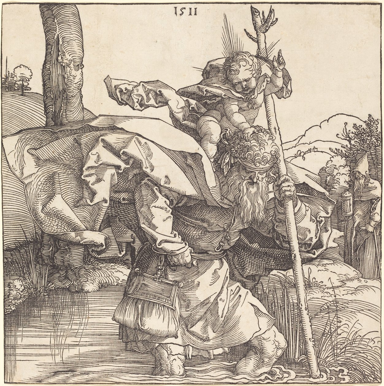 Sankt Christopher av Albrecht Dürer
