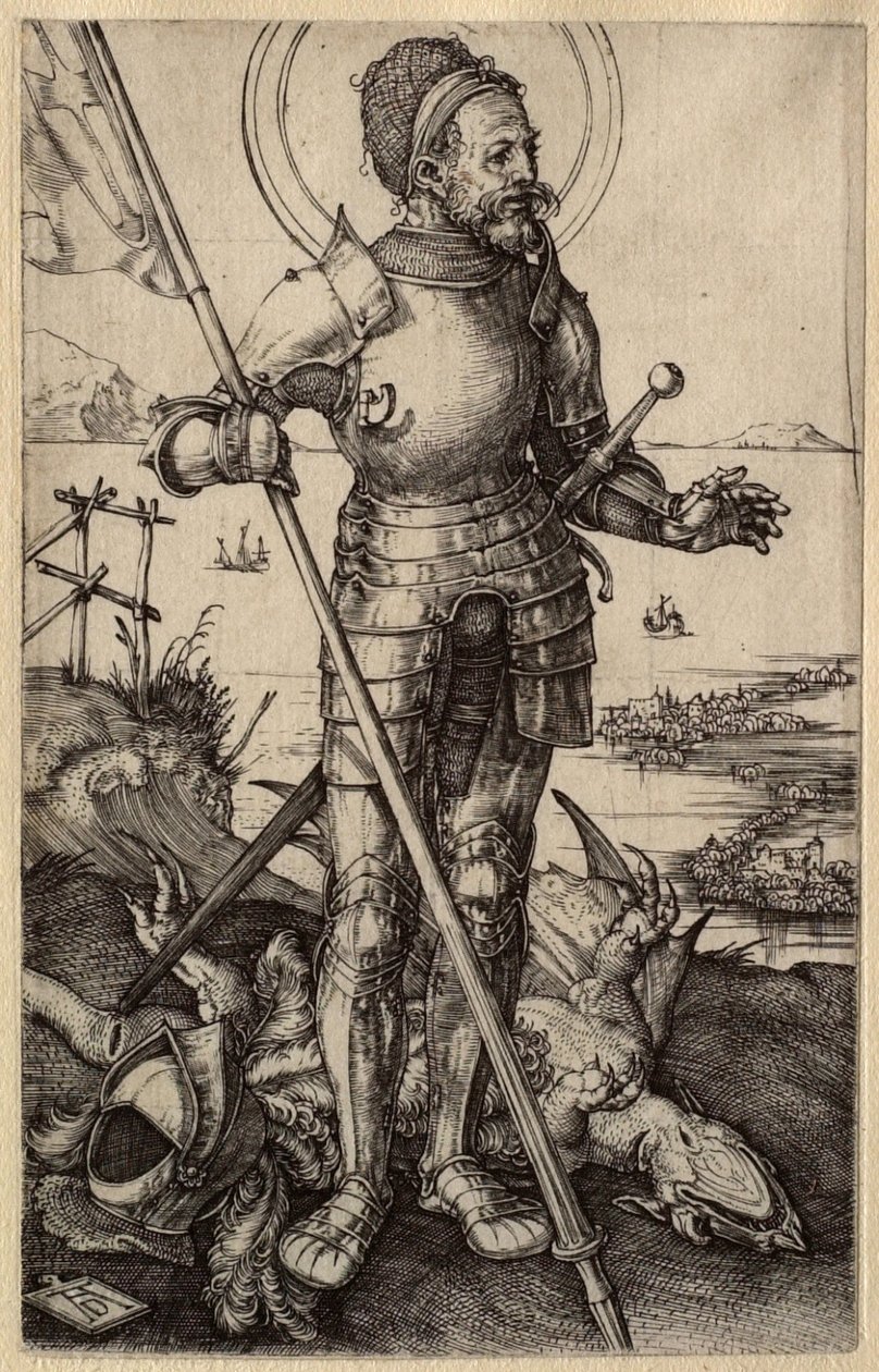 Sankt Göran till fots av Albrecht Dürer
