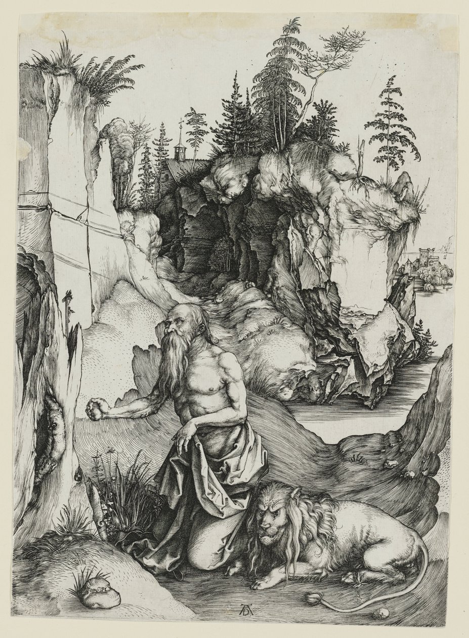 Den botgörande Sankt Hieronymus av Albrecht Dürer