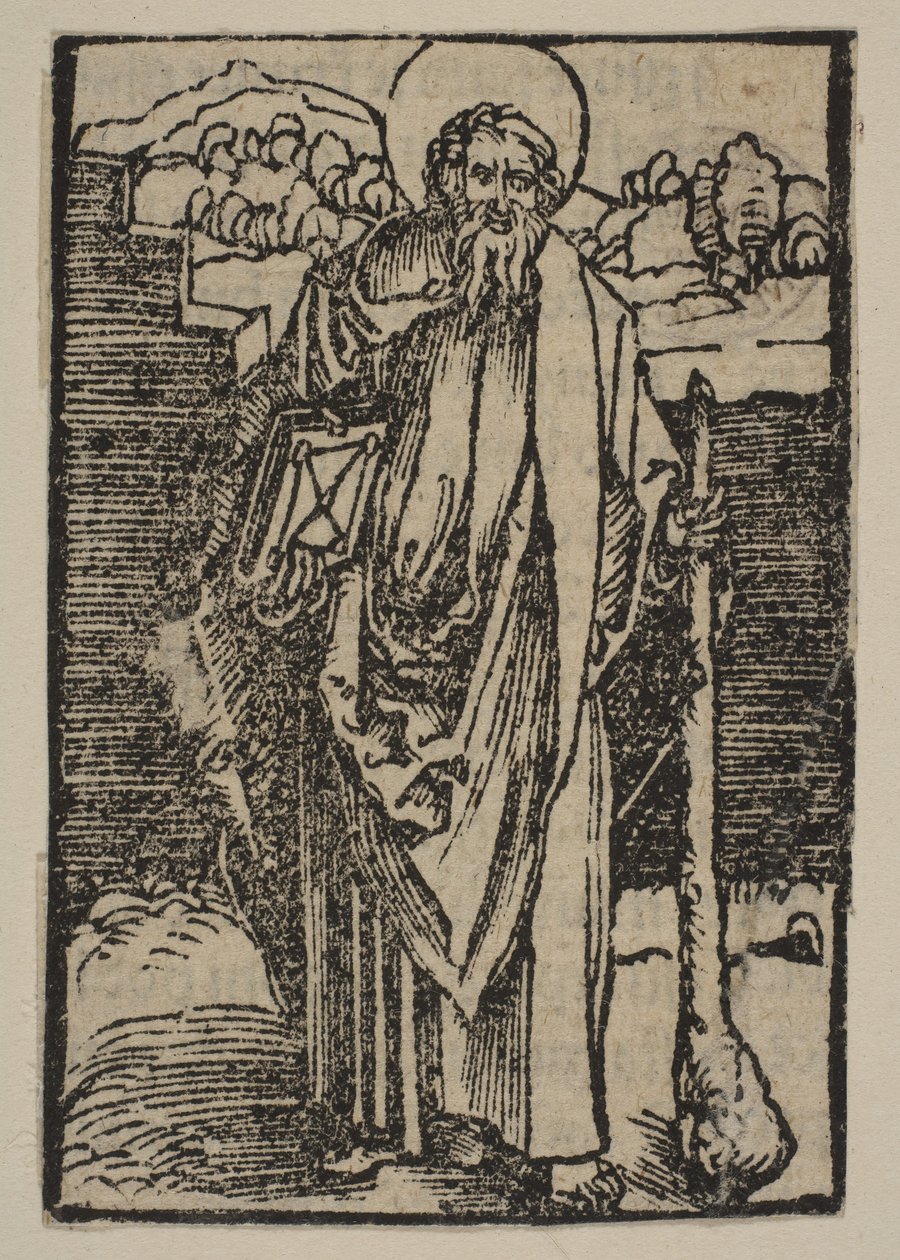 Sankt Judas.n.d. av Albrecht Dürer