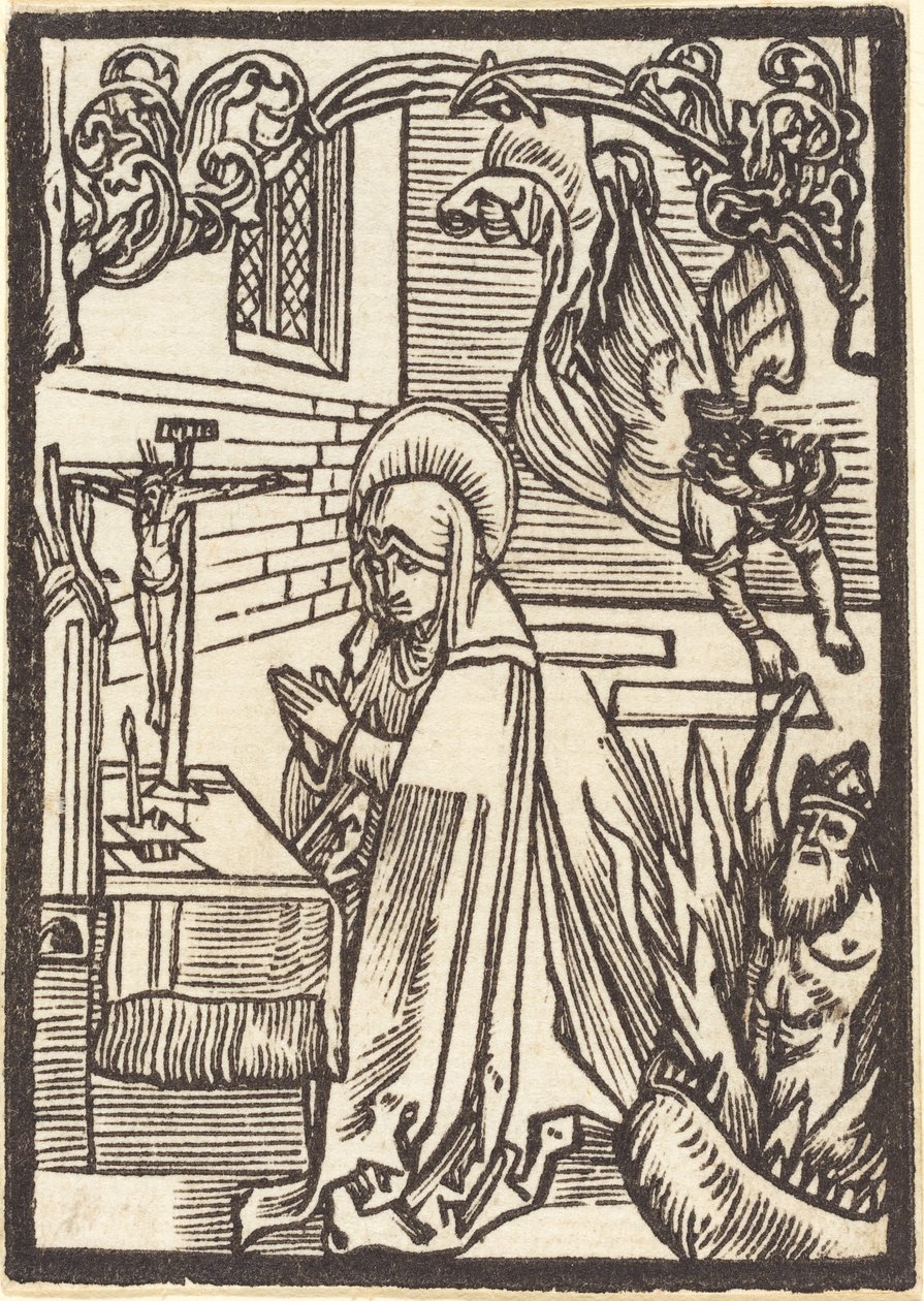 saint odilia av Albrecht Dürer