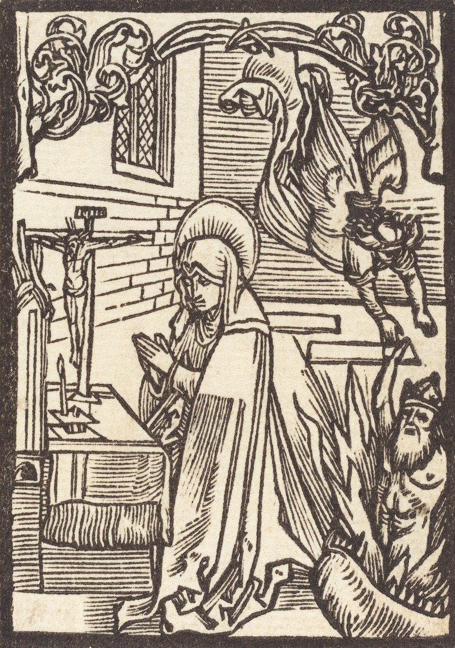 Saint Odilia, ca. 1500 av Albrecht Dürer