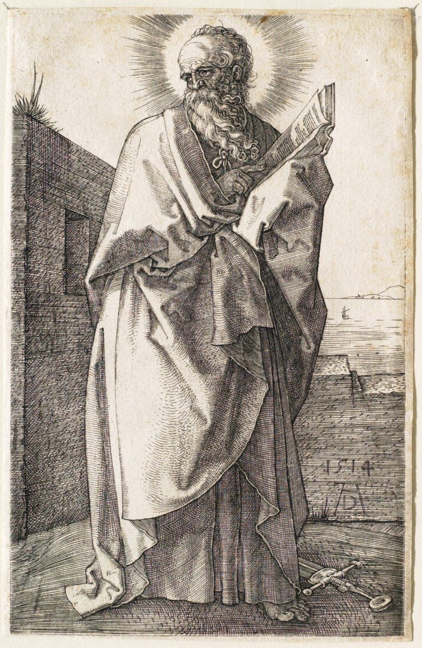 Sankt Paulus av Albrecht Dürer