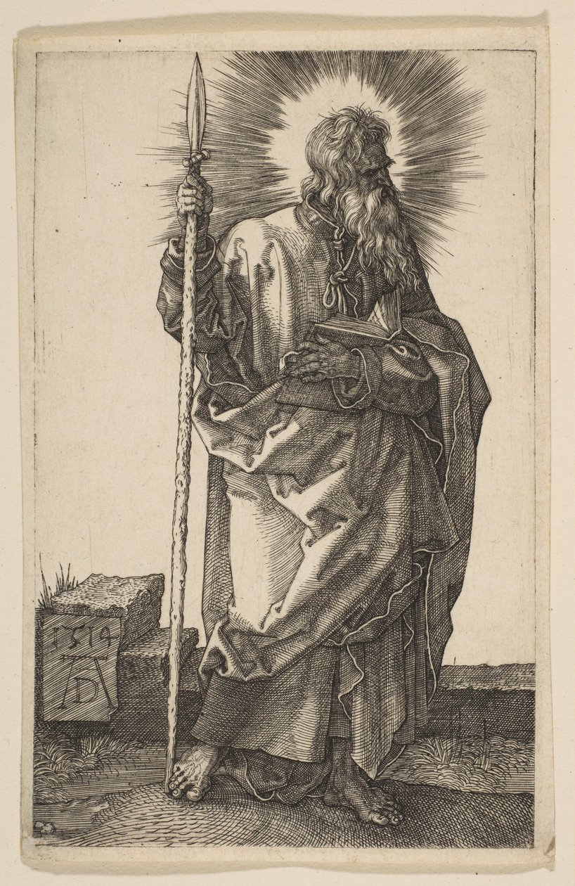 Sankt Thomas av Albrecht Dürer