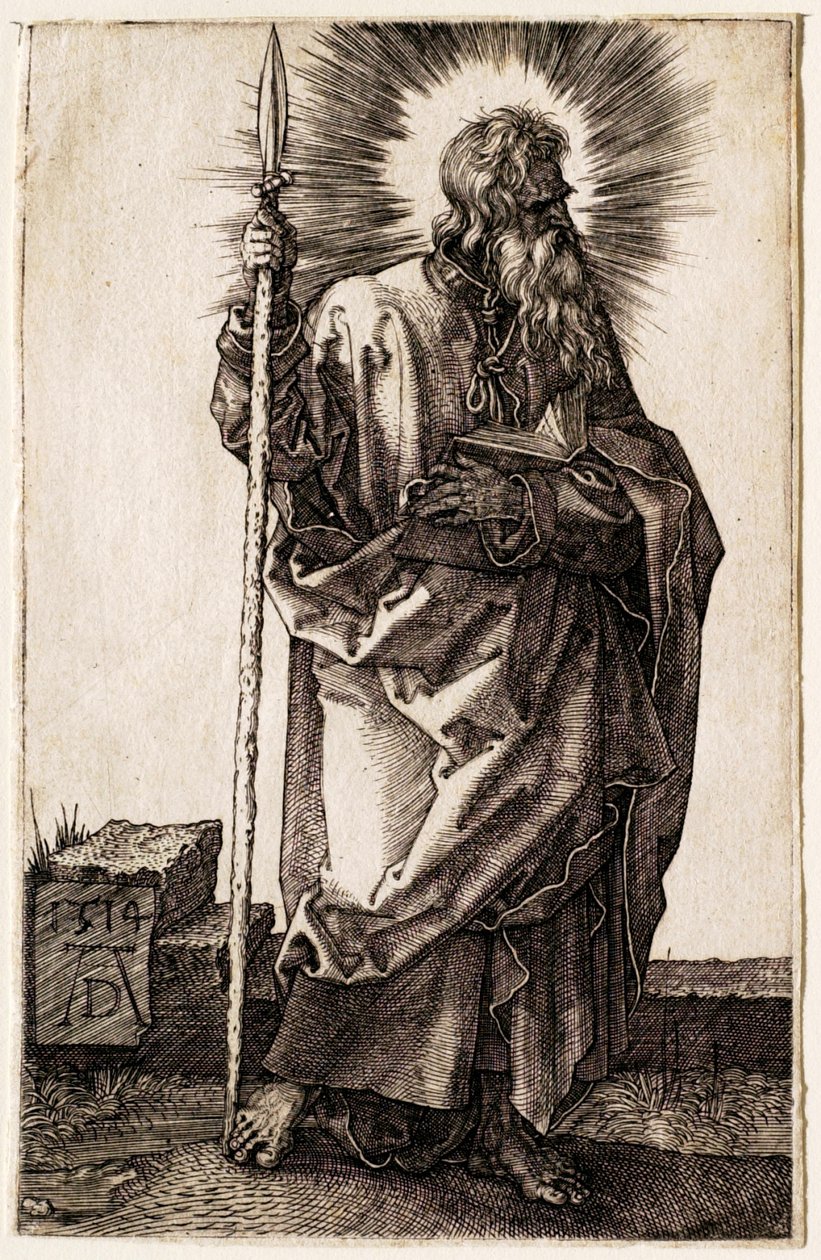 Sankt Thomas av Albrecht Dürer