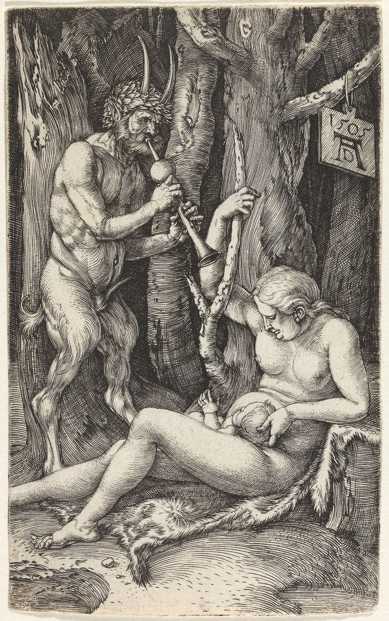 Satyrfamilj av Albrecht Dürer