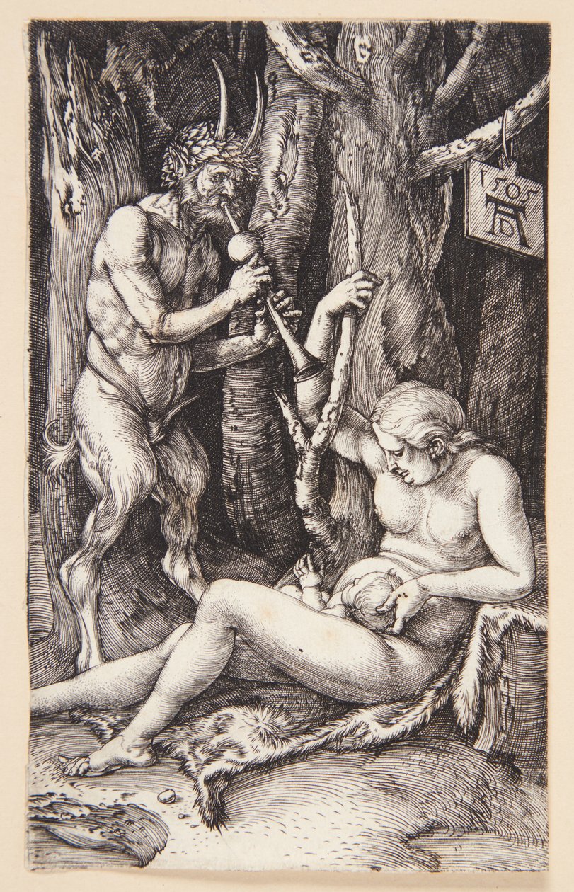 Satyrfamilj av Albrecht Dürer