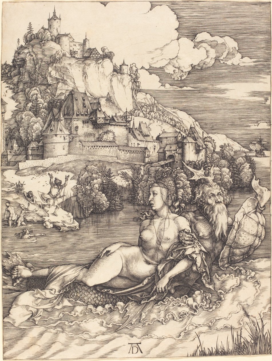 Sjömonster ("The Sea Wonder") av Albrecht Dürer