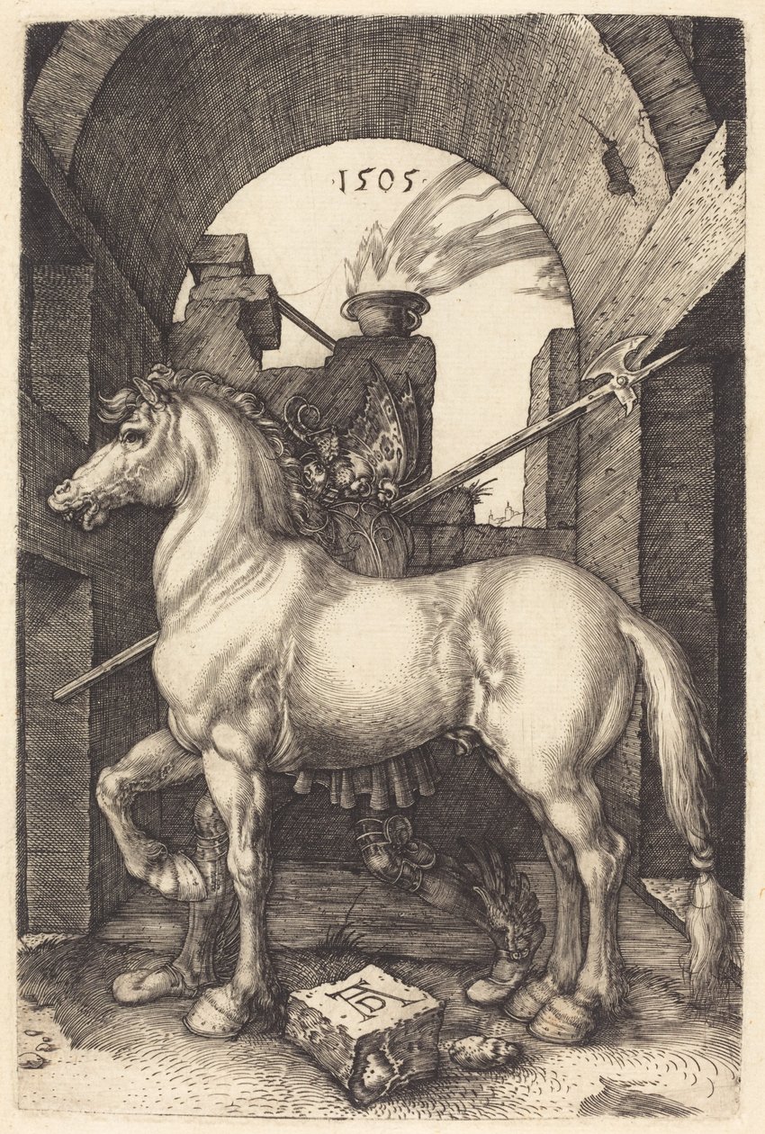 Liten häst, 1505. av Albrecht Dürer