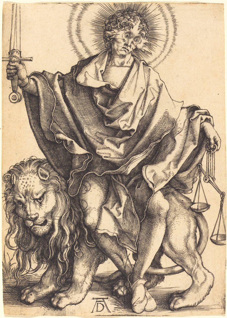 Rättfärdighetens sol av Albrecht Dürer