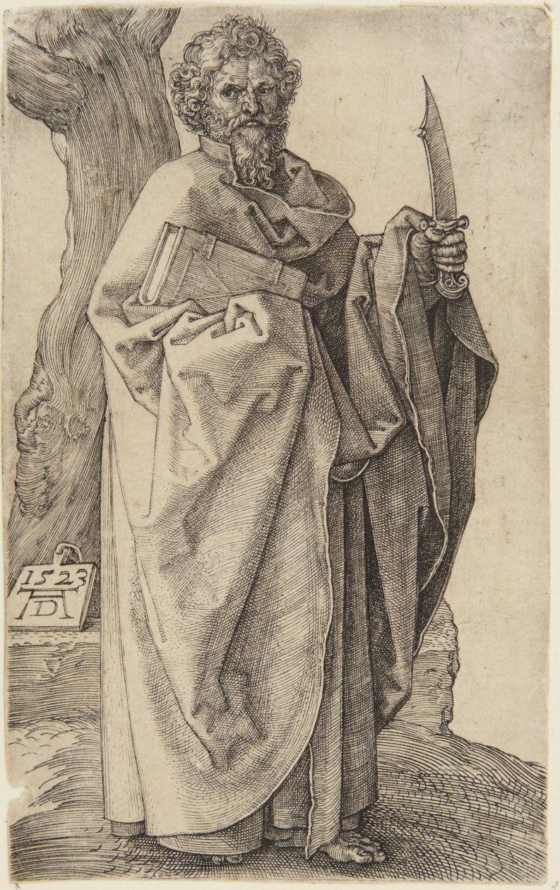 Sankt Bartolomai av Albrecht Dürer