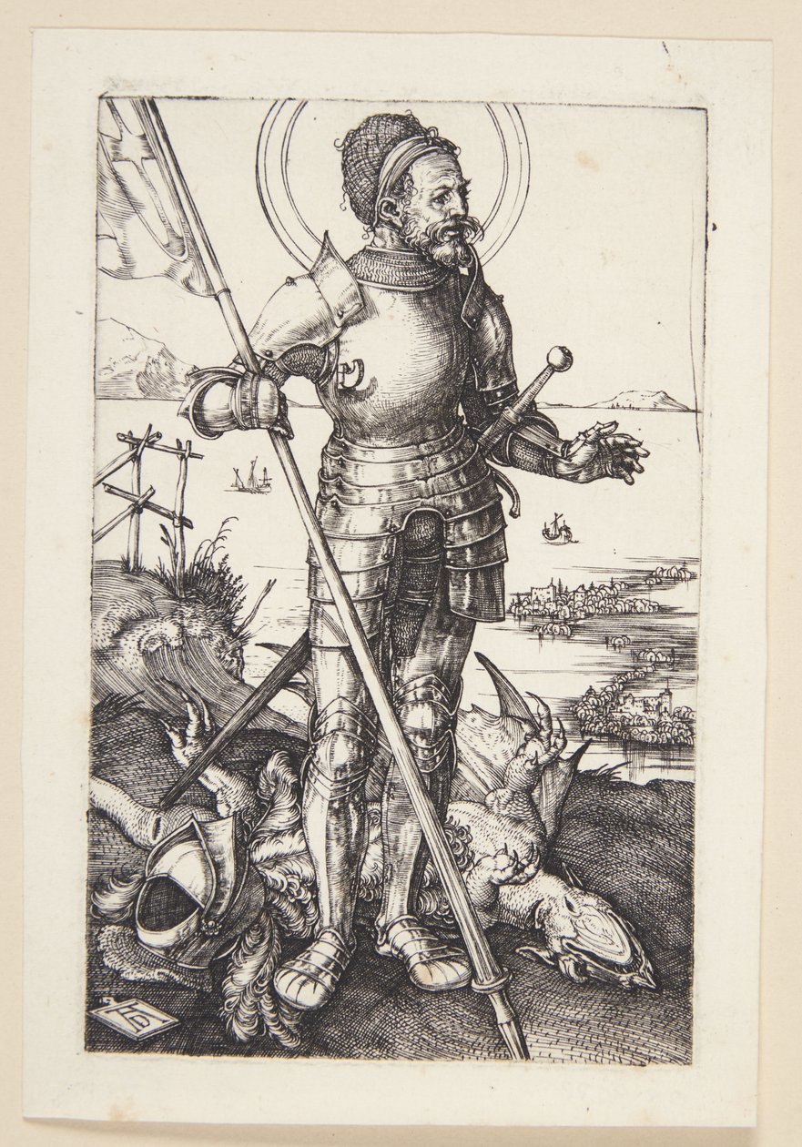 S:t Georg till fots av Albrecht Dürer