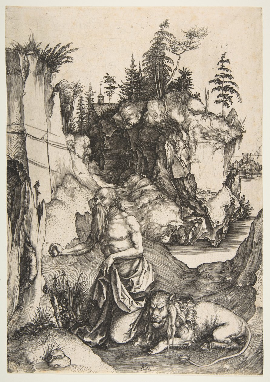 S:t Jerome i botgöring av Albrecht Dürer