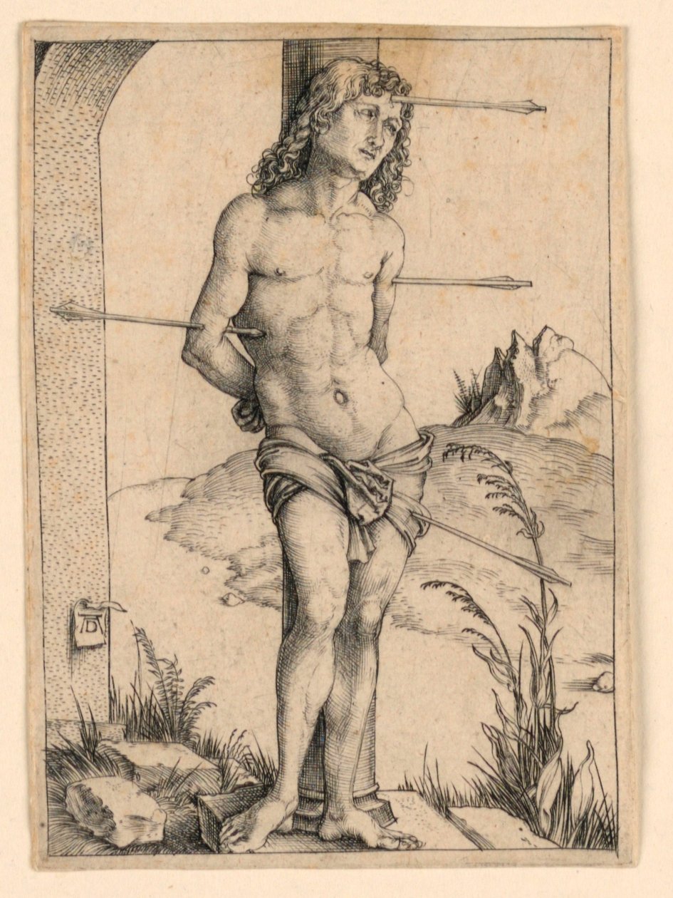 S:t Sebastian vid Kolonnen av Albrecht Dürer