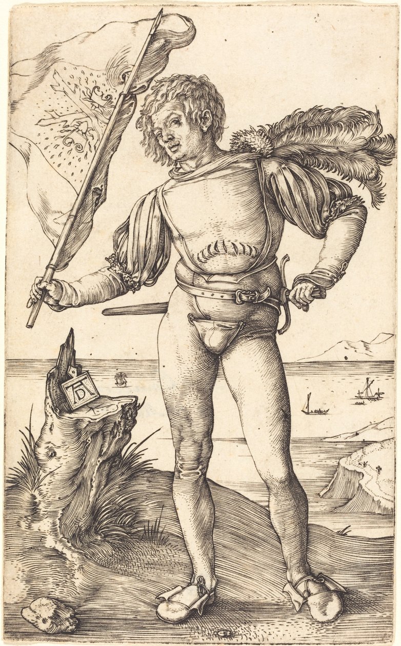 Fanbärare av Albrecht Dürer