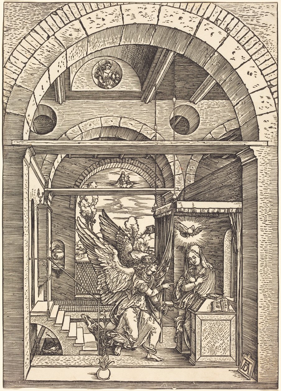 Bebådelsen av Albrecht Dürer