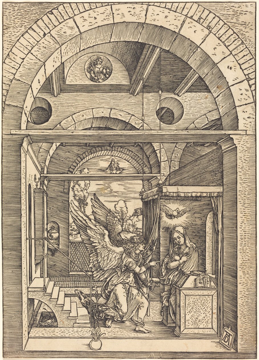 Bebådelsen av Albrecht Dürer