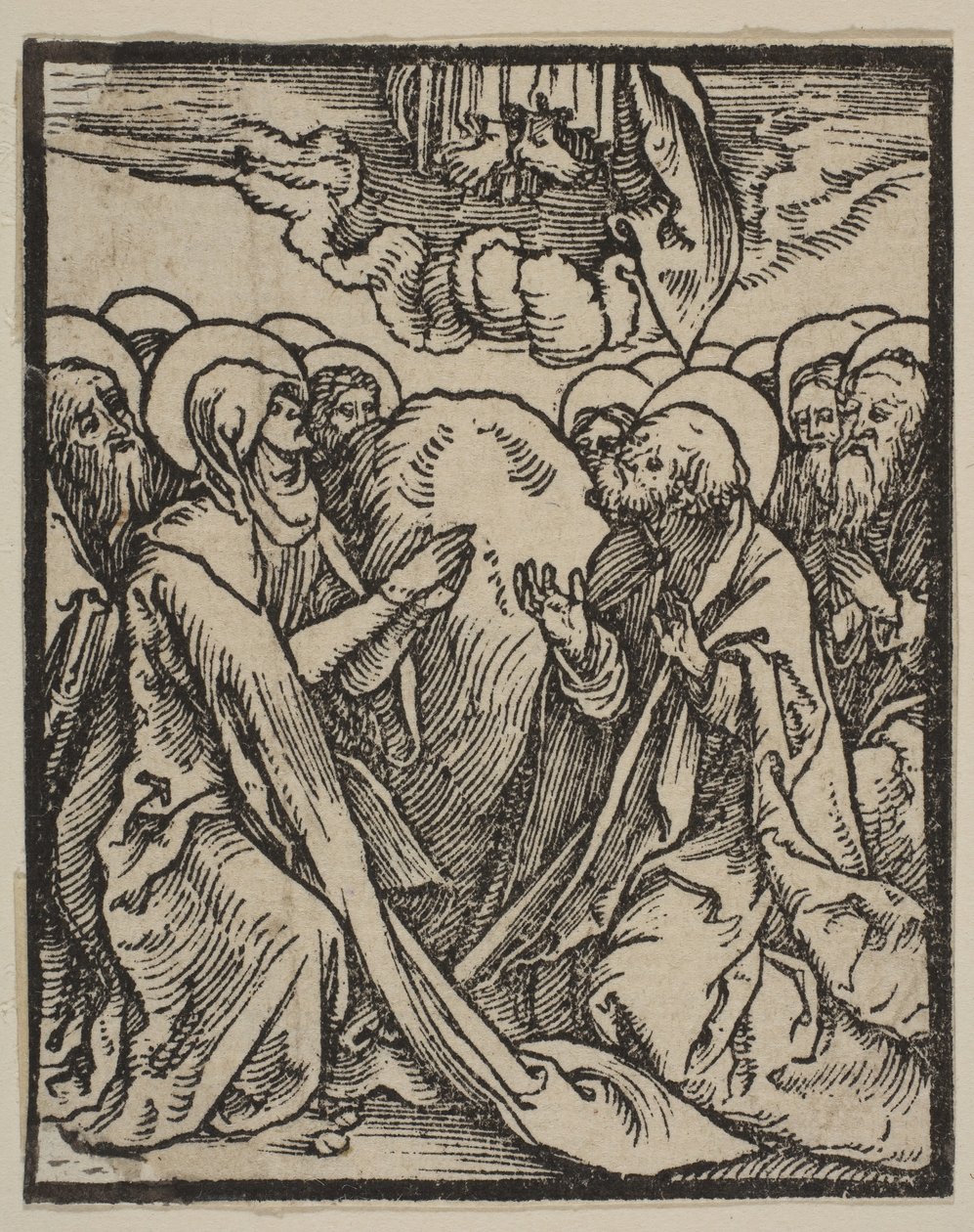 Uppstigningen.n.d. av Albrecht Dürer