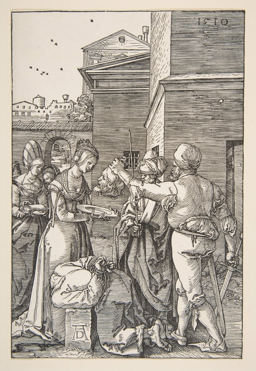 Halshuggningen av Johannes Döparen, 1510. av Albrecht Dürer
