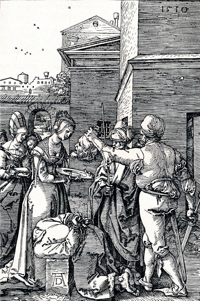 Halshuggningen av Johannes Döparen, 1510 1906 av Albrecht Dürer