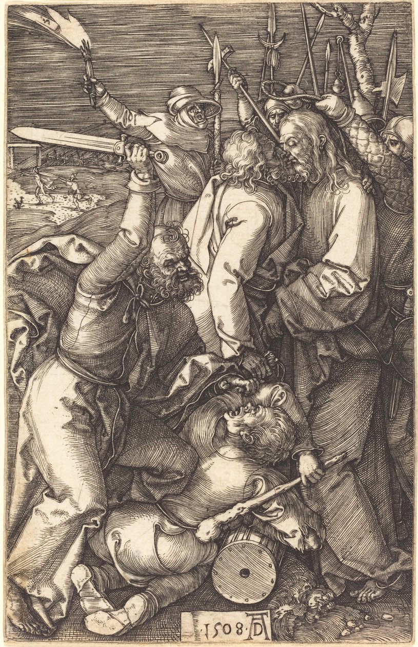 Kristi förräderi av Albrecht Dürer