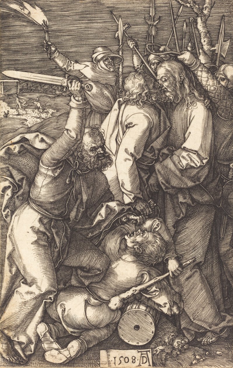 Kristi förräderi, 1508. av Albrecht Dürer